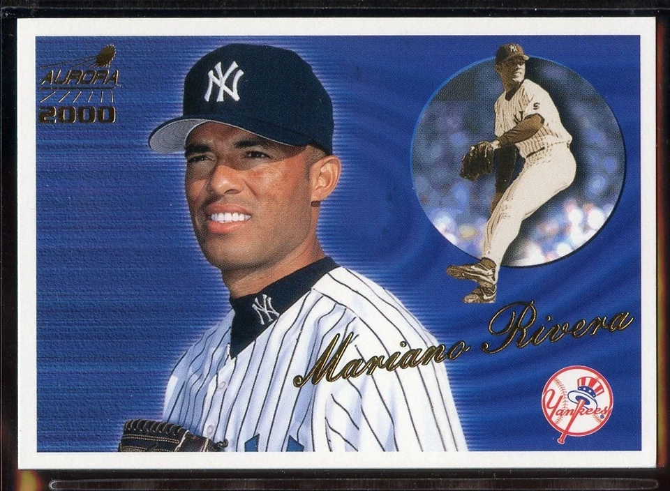 2000 Pacific Aurora Baseball - #100 - Mariano Rivera - New York Yankees - Image 1 of 1
