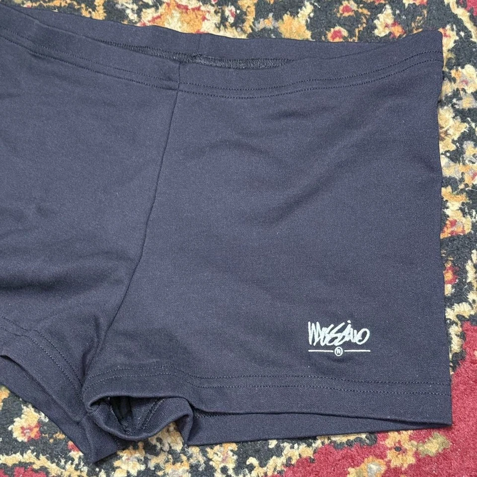 Pantalón Corto Mujer Mossimo Nylon Spandex Vintage Negro Mediano Foto 1 de 4