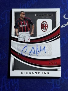 2022-23 Panini Immaculate Autograph Card Cafu /58 AC Milan #EI-C - Picture 1 of 2