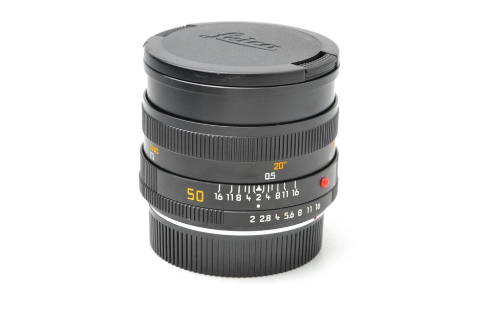 Lente Leica 50 mm f2 Leitz Summicron-R 50/2 Canadá E55 lente S/N 3511714 Foto 1 de 4