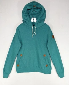 Wanakome Artemis Cove Pullover Hoodie Damen Large dick kuschelig weich türkis - Bild 1 von 12