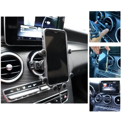 Universal Car Phone Holder for Mercedes-Benz Models - Sleek Design & Easy Access - Image 1 of 4