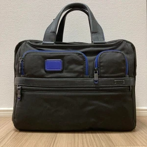 Maletín Bolso de Negocios Colaboración TUMI/ANA Negro x Azul ALPHAII de Japón - Imagen 1 de 13