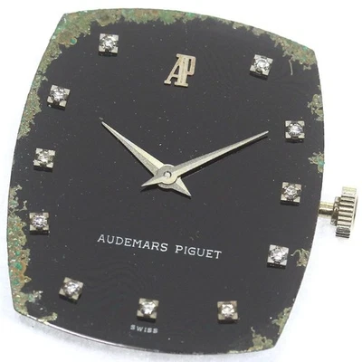 Audemars Piguet 11P Diamond Men’s Manual Wind Cal.2090 Black Dial 23mm Used - Image 1 of 3