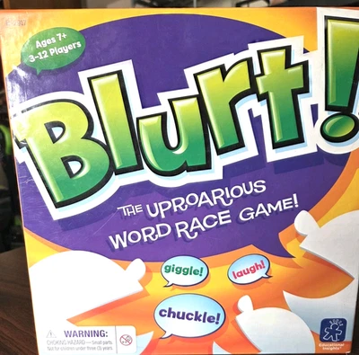 Blurt! The Uproarilous Word Race Game Ages 7+ 3-12 players - Image 1 of 3