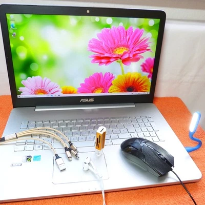 Asus N752 VivoBook METALL 17 Zoll l BANG OLUFSEN SOUND 16GB RAM NEU Geforce GTX - Bild 1 von 4