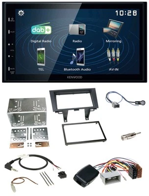 Kenwood 2DIN Bluetooth Lenkrad USB DAB Autoradio für Honda CRV 2006-2012 - Bild 1 von 4