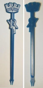 ROYAL YORK HOTEL Front St. TORONTO. Vintage  Blue Crown SWIZZLE STIR STICK - Picture 1 of 3