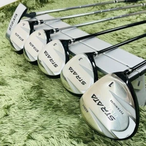 Callaway STRATA Ultimate 12-Piece Men's Golf Set 1W.3W.5W.4UT.5UT.6-9.PW.SW.Pt - Picture 1 of 8