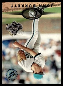 1995 Topps Stadium Club World Series John Burkett Florida Marlins #567