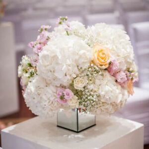Silk Hydrangeas Flowers Artificial Peony Flower Wedding Bouquet Party Decoration