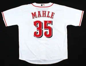 Tyler Mahle Signed Cincinnati Reds Majestic MLB Jersey (PSA Rookie Graph COA)  - Picture 1 of 5