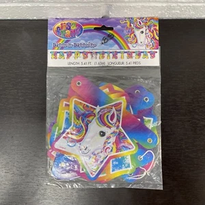 Y2K Lisa Frank Birthday Party Decor 5’ ft Hanging Banner Decorations Supplies - Picture 1 of 5