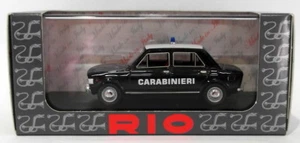 Rio Models 1/43 Scale Diecast 4166 - Fiat 128 Quattro Porte - Carabinieri - Imagen 1 de 4