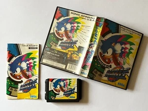 MD Sonic Spin Ball Mega Drive SEGA Action Game Japan JP - Picture 1 of 12