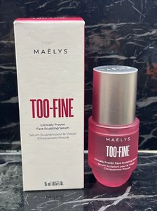 Maelys TOO-FINE Clinically Proven Face Sculpting Serum 0.5oz 🔥 SALE 🔥 - Picture 1 of 11