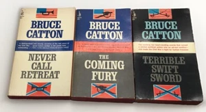 Bruce Catton Civil War Trilogy - Paperback Set (Acceptable) | Never Call Retreat - Picture 1 of 7