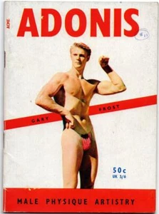 GARY FROST ON THE COVER OF ADONIS MAL PHYSIQUE UK MUSCLE MAG GAY INTEREST - Bild 1 von 1