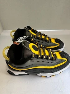 DC Shoes Legacy OG Shoes Mens 6 Black Yellow Trainers Sneakers ADYS100476 - Picture 1 of 10