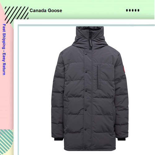 $1095 Canada Goose Parka con cappuccio da uomo Carson Fusion Fit grafite S