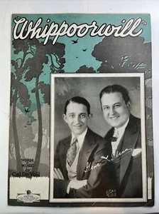 WHIPPOORWILL 1930 Music Sheet By Gene And Glenn Cal De Voll - Picture 1 of 12