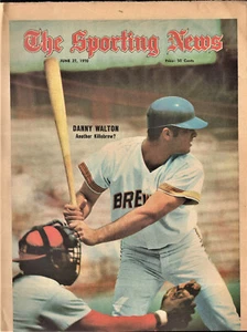 The Sporting News June 27, 1970 - Danny Walton Cover, Alex Johnson, Jimmie Foxx - Picture 1 of 2