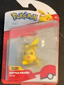PIKACHU - POKEMON BATTLE FIGURE - 1.5"-2" BRAND NEW IN PACKAGE - Picture 1 of 2