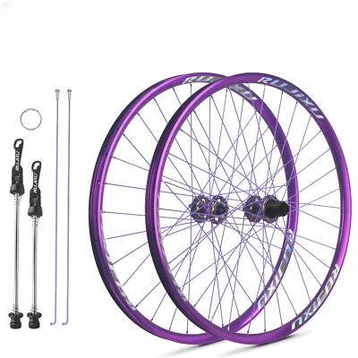 Mountain Bicycle Wheelset 24 26 27.5 29Inch Clincher Disc Brake HG XD MS Freehub - Image 1 of 4