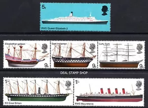 GB 1969 Ships Complete Set SG778-783 Unmounted Mint MNH - Picture 1 of 1