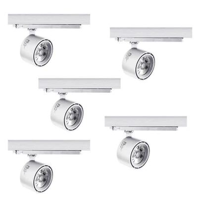 CLE 5x Stromschienen LED Strahler WS PURI S 3 Ph Adapter SLV Lival Eutrac Philips