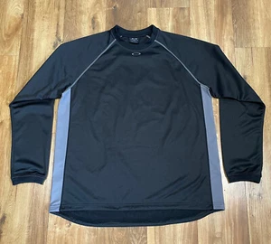 Oakley Vintage Original Y2K Micro Fleece Lined Gorpcore Base Layer Pullover L - Picture 1 of 11