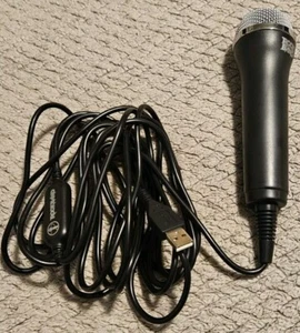 Rock Band Microphone For PS3 Tested Works Black - Picture 1 of 14