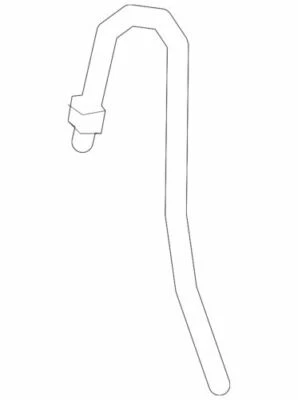 Manguera de freno delantera izquierda o derecha Ford Escape Mariner 2008-2012 OEM NUEVO BL8Z2078A Foto 1 de 2