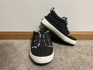 Vans Chukka Slip Er Low Top Fur Lined Nylon Asphalt Womens Size 7.5 Mens Size 6 - Picture 1 of 10