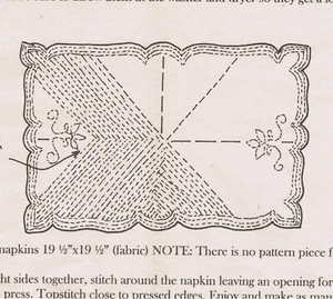 Quilt Pattern Placemats Napkins Table Runner Italian Kitchen by Favorite Things - Picture 1 of 7