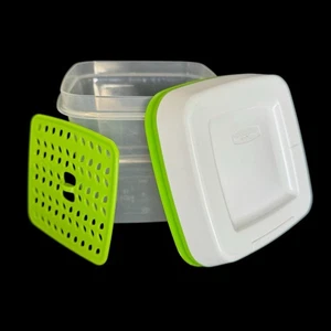 Rubbermaid FreshWorks FreshVent Produce Food Storage w/ Lid 6.3 Cups - Picture 1 of 5