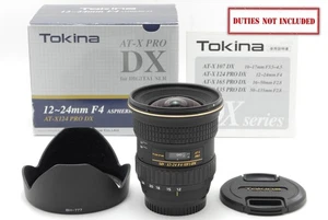 [Almost Unused] Tokina AT-X Pro 12-24mm F/4 IF DX Aspherical Lens for Nikon F - Picture 1 of 24