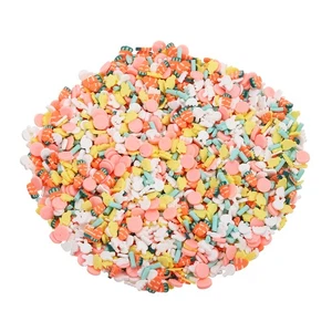 Fake Sprinkles, 50G Resin Faux Sprinkles, Pink/Orange/Green/White - Imagen 1 de 7