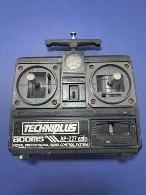 Acoms Vintage Ap227 Mk3 Transmitter Clean Rc Car Radio Gear 27mhz Working - Image 1 of 4