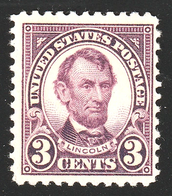 jis36 US STAMP SC#555 3c 1922 *MINT OG LH FVF CV$13.00 648 - Image 1 of 2