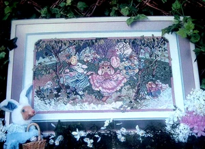 Kit de punto de cruz contado con conejo de Pascua Something Special "Cottontail Cotillion" - Imagen 1 de 3