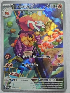 Crocalor Illustration Rare SV02: Paldea Evolved 2022/193 NM - Bild 1 von 2