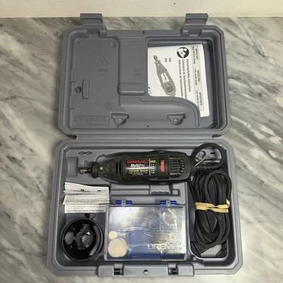 Dremel Multipro Model 395 Type 5 30k RPM W/ Attachments & WRONG Case - Image 1 of 4