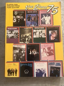 Warner Bros The Giant 75 Super-Tab Sammlung für Gitarre Noten 1989 Buch - Bild 1 von 13