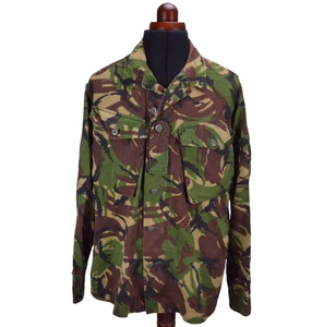 British Army Camo Military Combat Woodland DPM Shirt 180/104 L Reg Zip - Picture 1 of 10