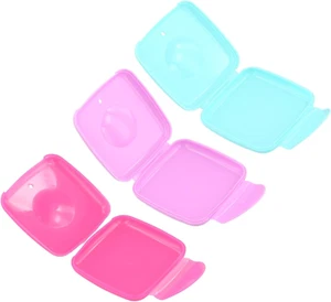 3 Stück Tampon Aufbewahrung, Tragbare Tampon Box, Tampon Box für Unterwegs, Dame - Bild 1 von 7