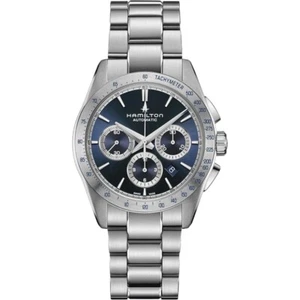 Hamilton Jazzmaster Performer 42mm Blue Dial Steel Men's Watch H36616140 - Picture 1 of 2