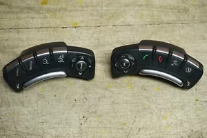 2011 RANGE ROVER HSE L322 STEERING CRUISE PHONE HEATED RADIO SWITCH SET OF 2 OEM - Bild 1 von 9