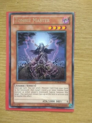 YuGiOh Card - Zombie Master TU06-EN006 Rare used sleeved  - Photo 1/4