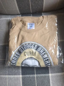 Shaka Three Stooges Brewery Curly IPA A Wise guys Porter Men's T-Shirt 5XL Tall - Picture 1 of 8
